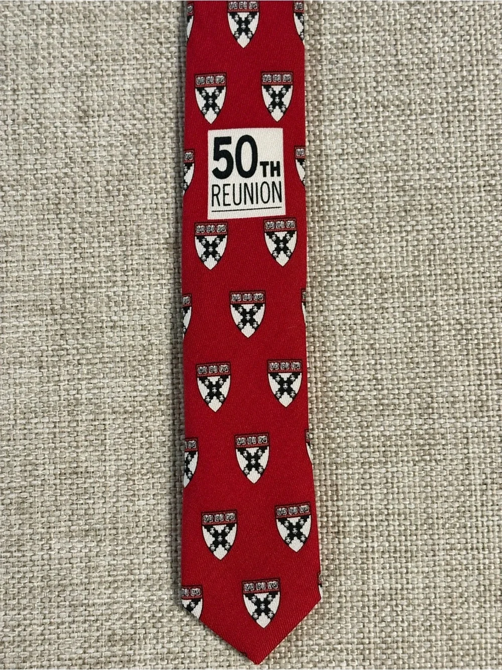 Vineyard Vines Harvard 50th Reunion Silk Tie Custom Collection